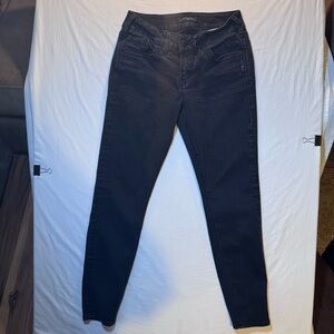 Silver Jeans Suki Jeans Womens 28W 27L Black Ankle Skinny Stretch L93146SBK508